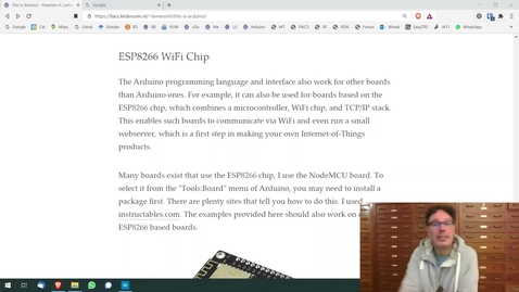 Thumbnail for WiFi web-server - This is Arduino #11