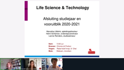 Thumbnail for Rec - 18 Jun 2020 13:02 - Opleiding bachelor Life Science and Technology.mp4