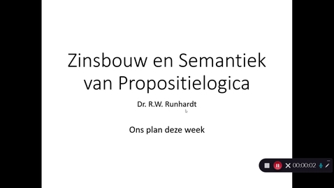 Thumbnail for Logica Week 2.1 Context en leerdoelen