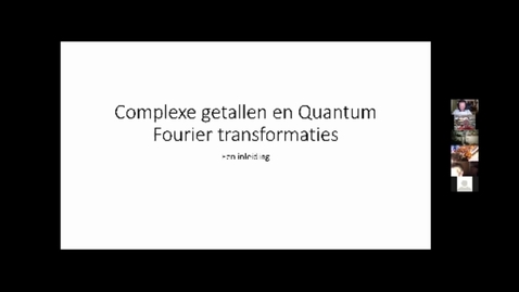 Thumbnail for 20201105c Martin Mollema quantum fourier transform
