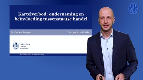 Thumbnail for BA2 EU week 5 kartelverbod (1) "onderneming" en "beïnvloeding tussenstaatse handel"