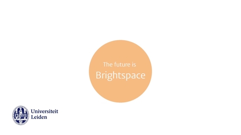 Thumbnail for Brightspace: How to use Announcements