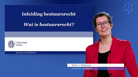 Thumbnail for Inleiding bestuursrecht - Wat is bestuursrecht?