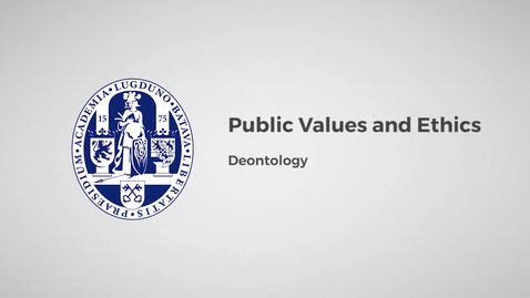 Thumbnail for 4.1 deontology