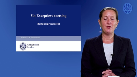 Thumbnail for Bestuursprocesrecht | Week 5 - Kennisclip II