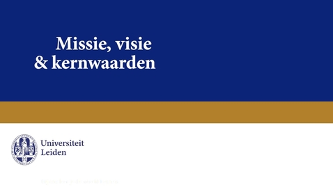 Thumbnail for Missie visie kernwaarden