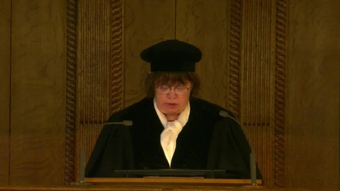 Thumbnail for Cleveringa lecture by Barbara Engelking