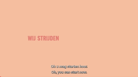 Thumbnail for Documentaire - Wij strijden en mi doro baka - Emma Lesuis