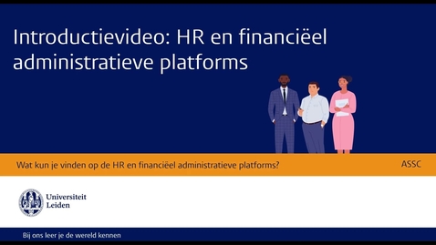 Thumbnail for Introductievideo Nieuwe Medewerkers