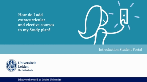 Thumbnail for How do I add extracurricular and elective courses to my Study plan?