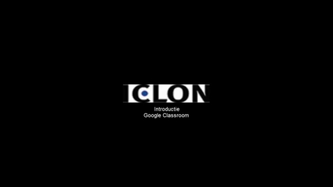 Thumbnail for Introductie Google Classroom