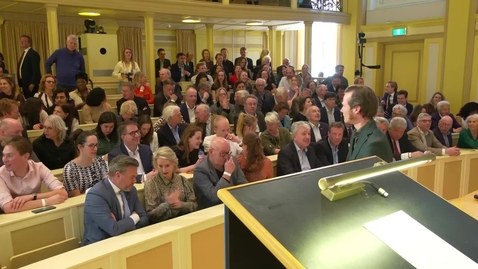 Thumbnail for Lezing 'Wanneer kennis kritiek wordt', door minister Dijkgraaf