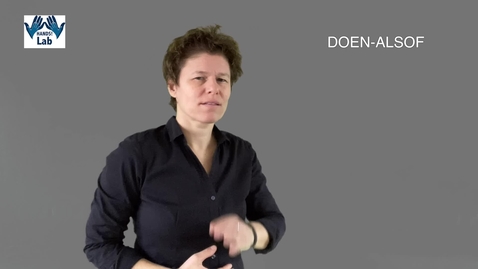 Thumbnail for DOEN-ALSOF