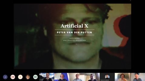 Thumbnail for SAILS Lunch Time Seminar with Peter van der Putten, Artificial X, March 21, 2022