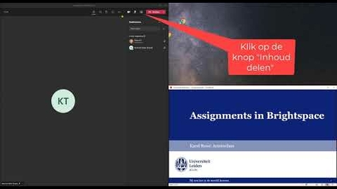 Thumbnail for Powerpointpresentatie in MS Teams. Help! Waar is mijn publiek gebleven.