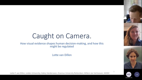 Thumbnail for Lunch Time Seminar with Dr. Lotte van Dillen- June 27, 2022