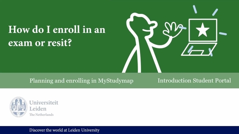 Thumbnail for How to enroll in exams