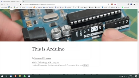 Thumbnail for Introduction - This is Arduino #1