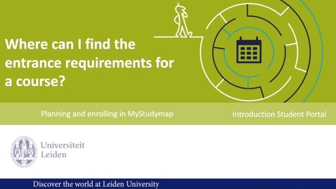 Thumbnail for Where can I find the entrance requirements for a course