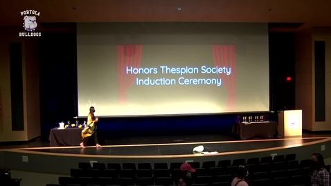 Thumbnail for entry PHS Thespian &amp; Theatre Induction Banquet