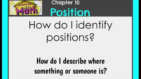 Thumbnail for My Math Ch 10 L3