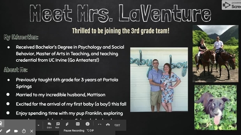 Thumbnail for Portola Springs BTSN Presentation - 3rd Grade 2019-20