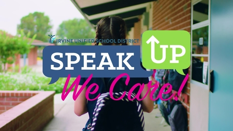 Thumbnail for entry Speak Up, We Care!