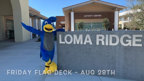 Thumbnail for Friday Flag Deck Aug 28th
