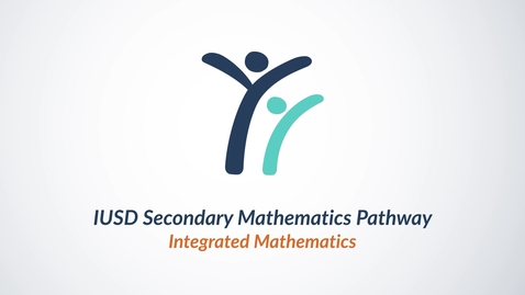 Thumbnail for entry Math Pathways in IUSD