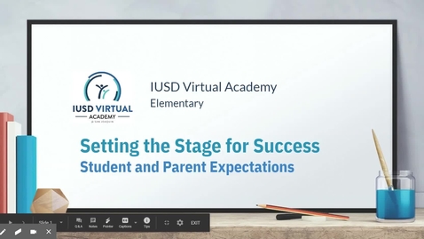 Thumbnail for Setting the Stage for Success - Student and Parent Expectations