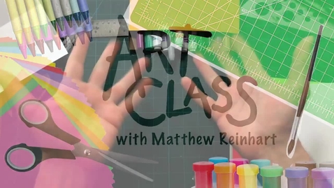 Thumbnail for entry Art Class with Matthew Reinhart - Pop-Ups for Beginners