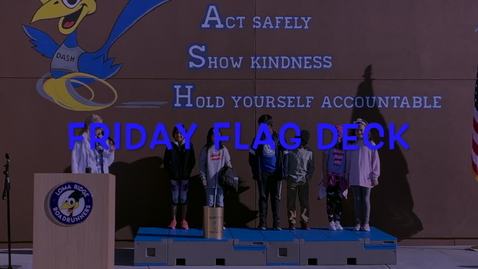 Thumbnail for Friday Flag Deck - April 10
