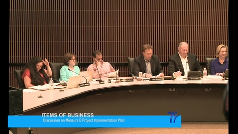 Thumbnail for 2016-08-23 School Board Meeting - Draft Project Implementation Plan Measure &quot;E&quot; Bond Presentation