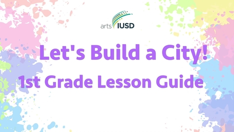 Thumbnail for 1st Grade_ Let's Build A City!