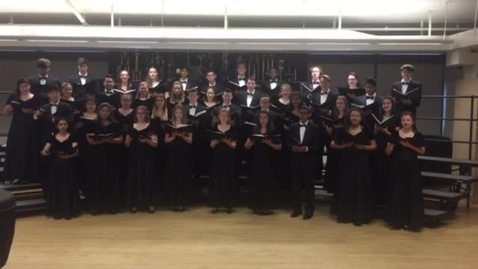 Thumbnail for entry O Holy Night - Woodbridge High School_ Chamber Singers_ 2018(2)