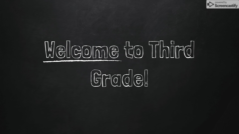 Thumbnail for 3rd Grade Back to School Night 2018