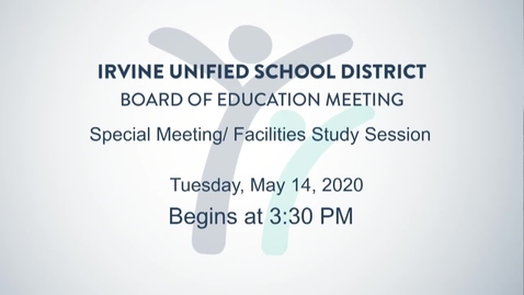 Thumbnail for 2020-05-14 Special Board Meeting