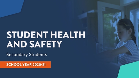 Thumbnail for Student Infection Prevention - Secondary Students
