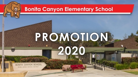 Thumbnail for Bonita Canyon Promotion 2020