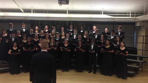 Thumbnail for entry Alleluia - Woodbridge High School_ Chamber Singers - 2018