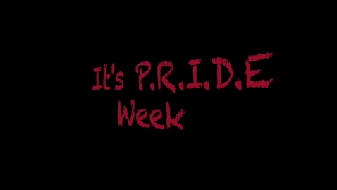 Thumbnail for Showing PRIDE at the lunch tables