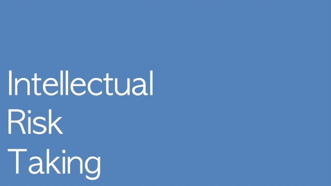 Thumbnail for Intellectual Risk Taking