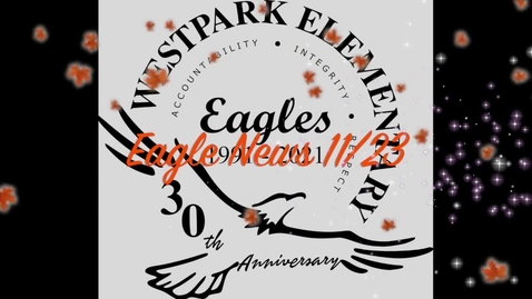 Thumbnail for entry Eagle News - 11/23/20