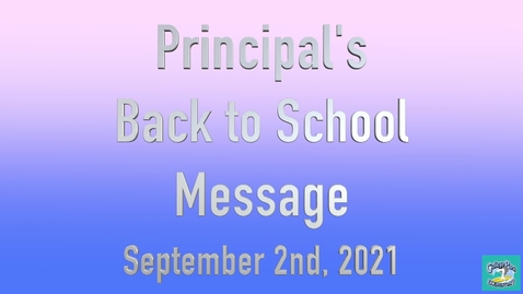 Thumbnail for entry Back to School 2021