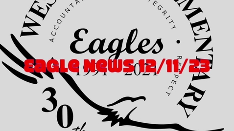 Thumbnail for entry Eagle News - 12/11