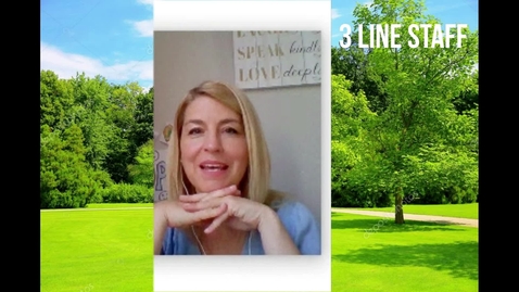 Thumbnail for Bluebird Through My Window 3 Line Staff