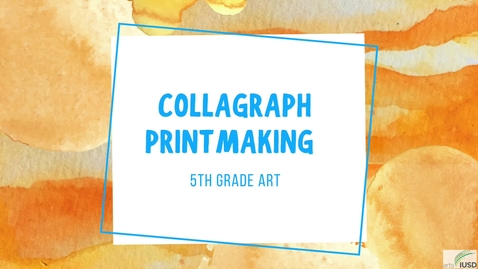 Thumbnail for 5th Grade Collagraph Printmaking