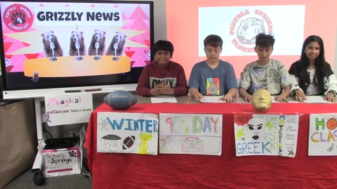 Thumbnail for Grizzly News 1/26/24