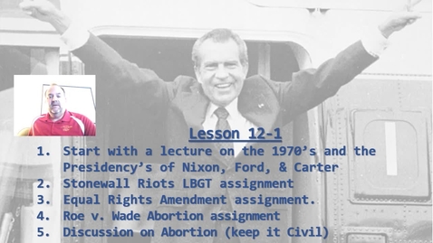 Thumbnail for Lesson 12 -1 Overview Video