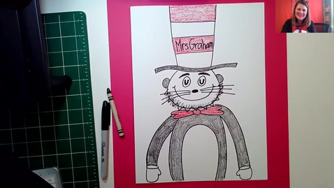 Thumbnail for Guided Drawing: The Cat in the Hat